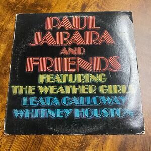 DISCO: Paul Jabara And Friends Vinyl Record LP Weather Girls Whitney Houston